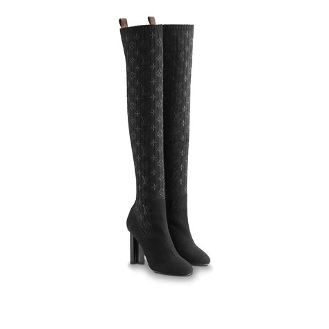 lv silhouette thigh boot|louis vuitton ankle boots.